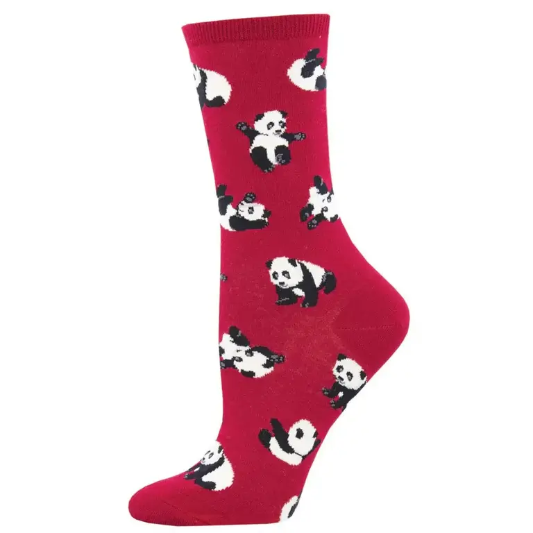 Socksmith Socksmith - Cuddle Puddle - Red - Crew - Women's