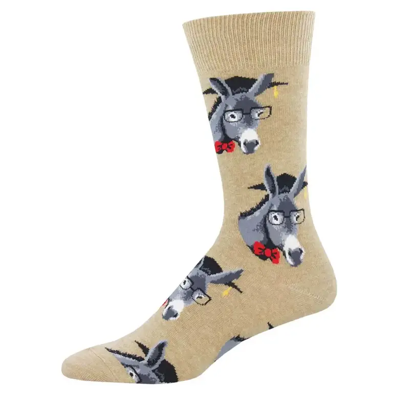 Socksmith Socksmith - King Size - Smart Ass - Hemp - Crew - Men's