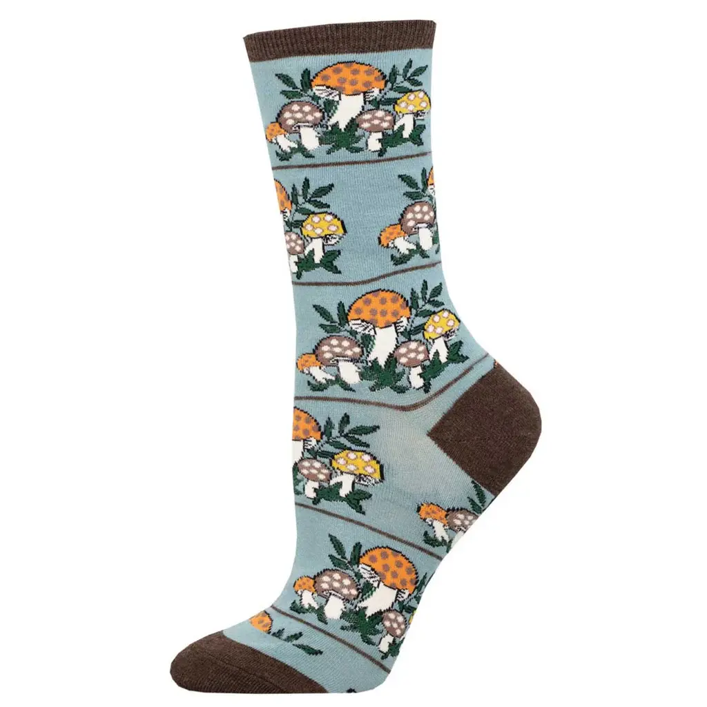 Socksmith - Magic Mountain - Steel Blue - Crew - Women's