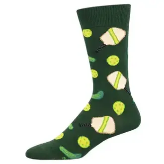 Socksmith Socksmith - Pickleball - Green - Crew - Men's