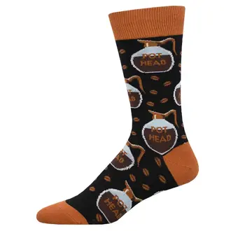 Socksmith Socksmith - Pot Head - Black - Crew - Men's