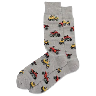 Hot Sox Hot Sox - ATV - Gray Heather - Crew - Men's