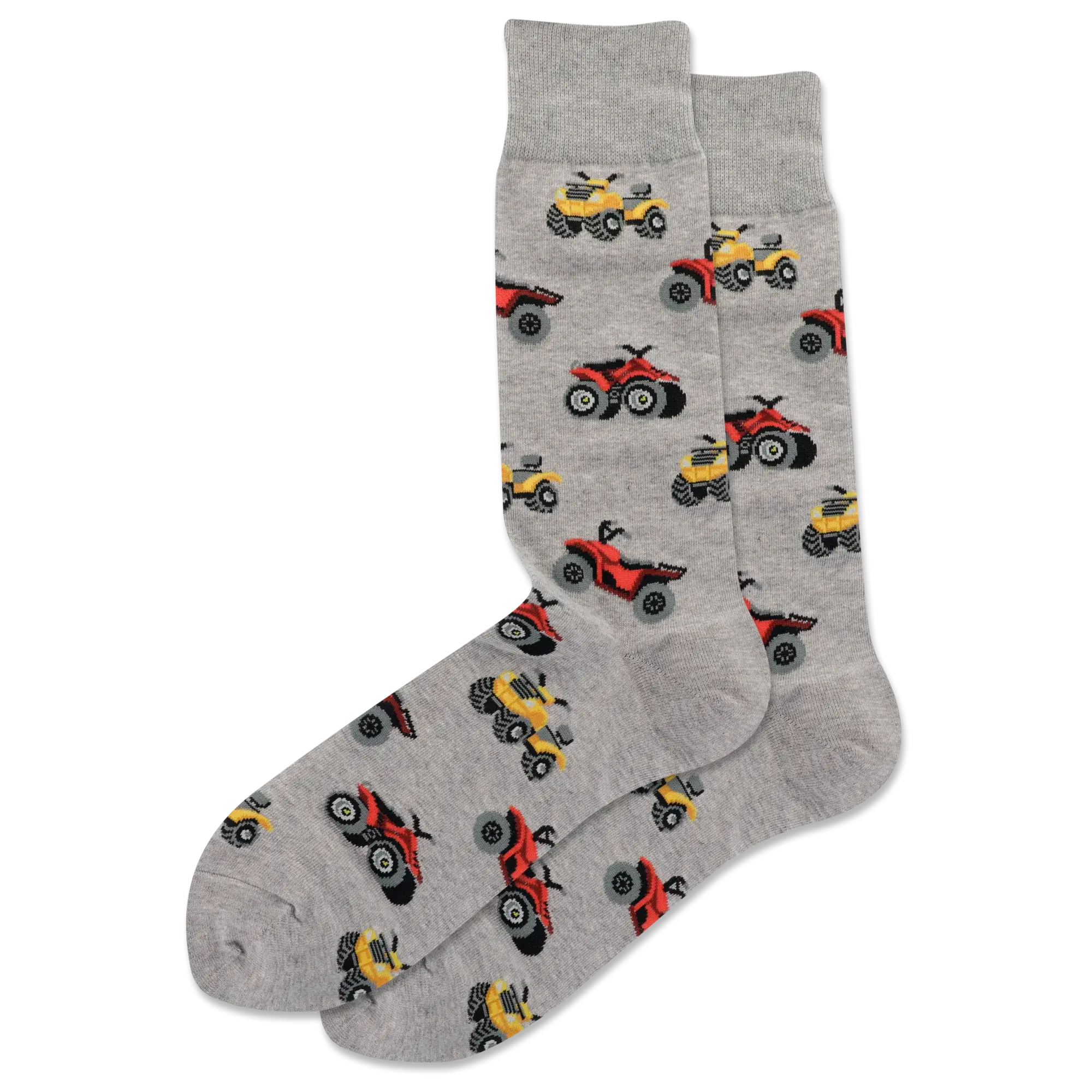 Hot Sox - ATV - Gray Heather - Crew - Men's