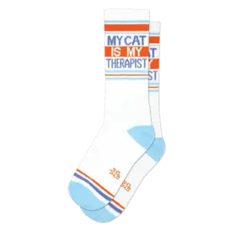 Gumball Poodle Gumball Poodle - My Cat Is My Therapist - Crew - Unisex