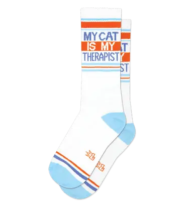 Gumball Poodle - My Cat Is My Therapist - Crew - Unisex