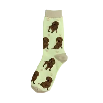 Happy Tails HAPPY TAILS - Red Dachshund - Crew - OSFM