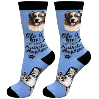 Life is Better LIFE IS BETTER - Australian Shepherd - Crew - OSFM