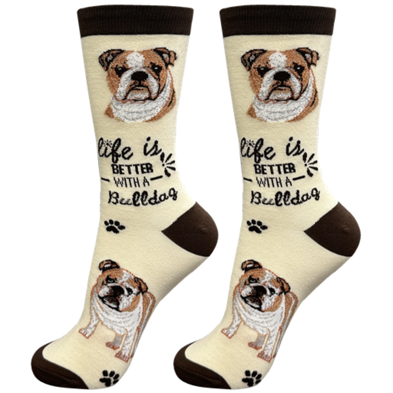 Life is Better LIFE IS BETTER - Bulldog - Crew - OSFM