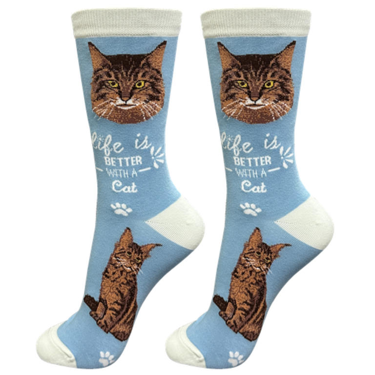 Life is Better LIFE IS BETTER - Maine Coon - Crew - OSFM