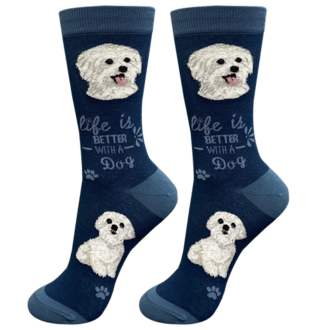 Life is Better LIFE IS BETTER - Maltese - Crew - OSFM