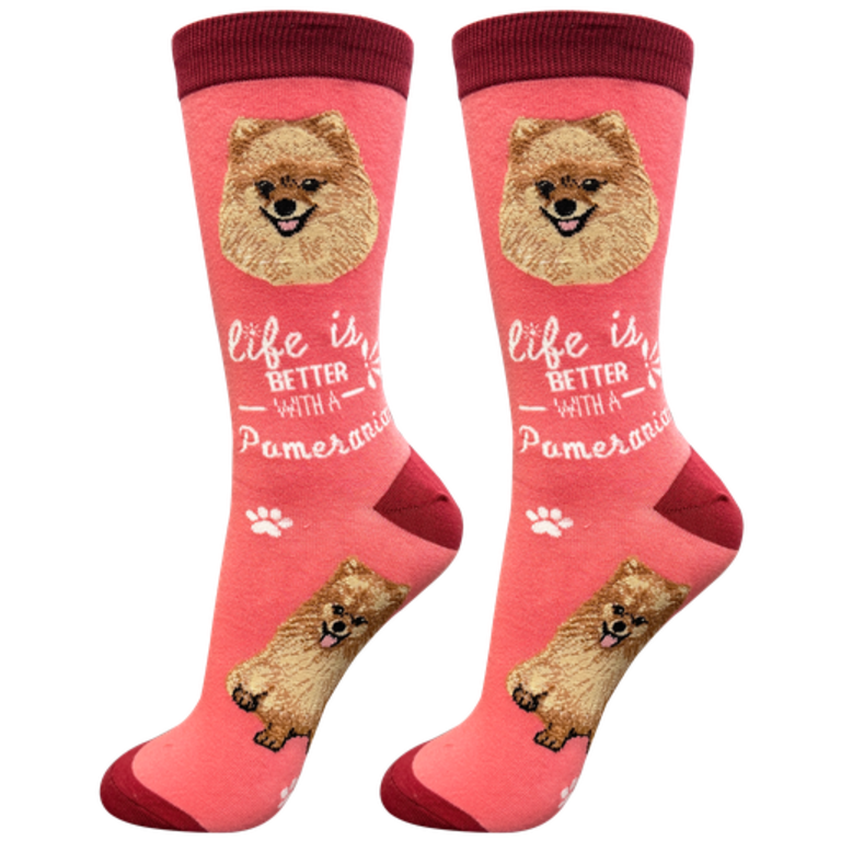 Life is Better LIFE IS BETTER - Pomeranian - Crew - OSFM