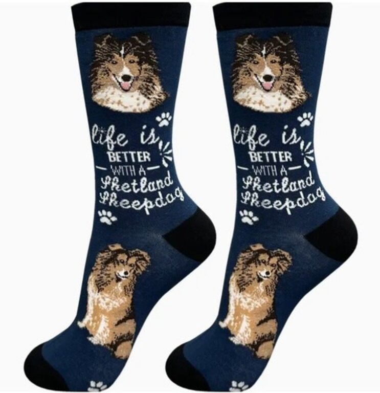 Life is Better LIFE IS BETTER - Sheltie - Crew - OSFM