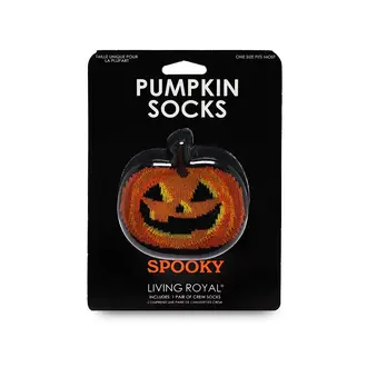 Living Royal Living Royal - 3D Packaged - Pumpkin - Crew - OSFM