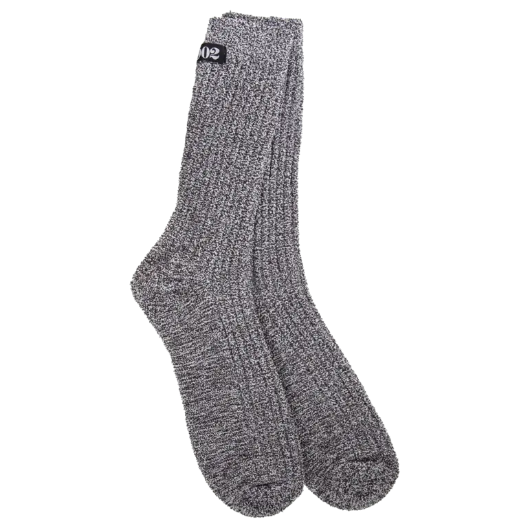 World's Softest 1902 World's Softest 1902 - Express Crew - Heathered Black/White