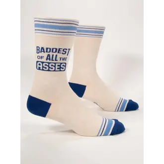 Blue Q BLUE Q - Baddest of Asses - Crew - Men's