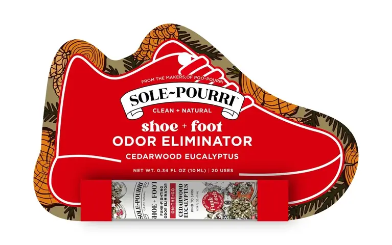 Poo-Pourri Poo-Pourri - Shoe Odor Eliminator - Cedarwood/Eucalyptus - 10ML Spray