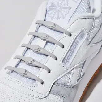 Hickies Hickies - No-Tie Laces - Adult - Grey