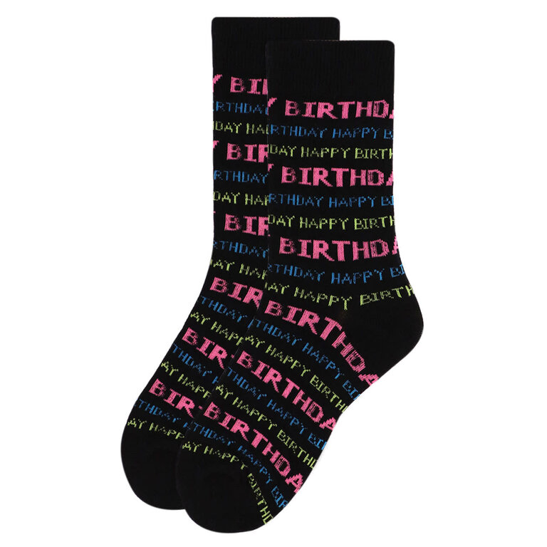 Parquet - Happy Birthday - Black - Women's