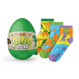 Main and Local Main And Local - Dino Egg Socks - 3-Pack - Kids