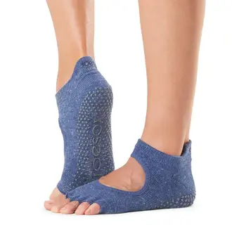 ToeSox ToeSox - Bellarina - Half Toe Grip - Navy