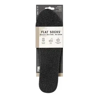 Flat Socks Flat Socks - Black Pile
