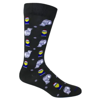 Brown Dog Hosiery Brown Dog Hosiery - Fix It - Black - Men's