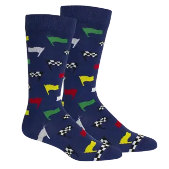 Brown Dog Hosiery Brown Dog Hosiery - Race Ya - Insignia Blue - Men's