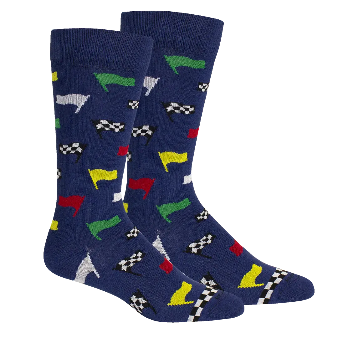 Brown Dog Hosiery - Race Ya - Insignia Blue - Men's