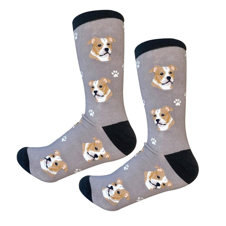 Sock Daddy Sock Daddy - Pit Bull - Gray - Crew - Unisex