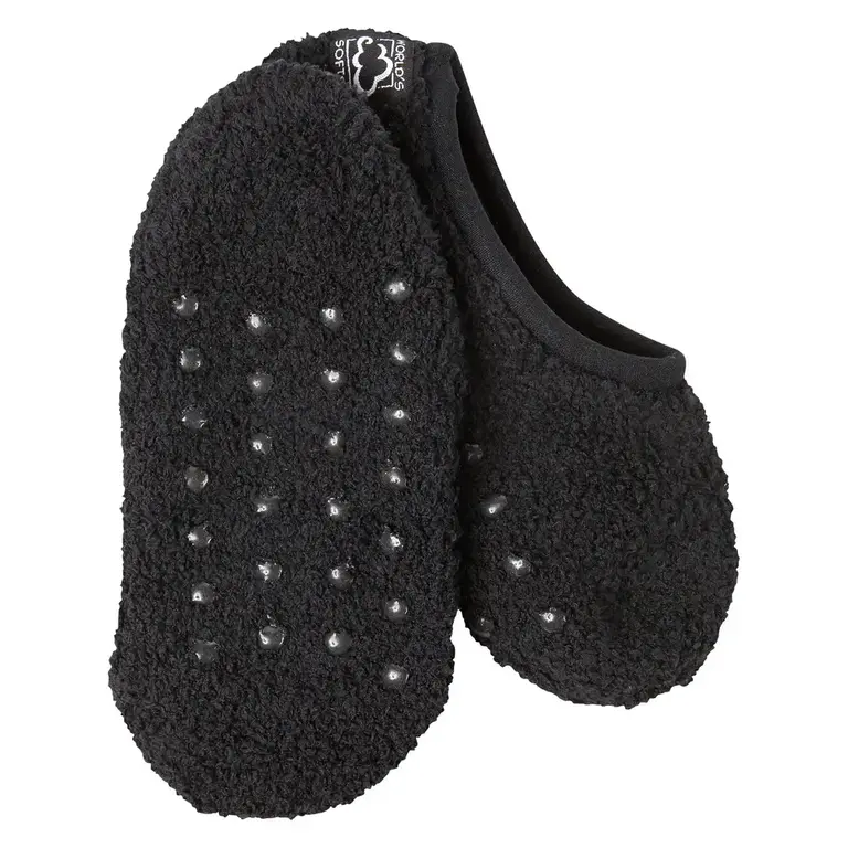 World's Softest World's Softest - Cozy Footsie with Grippers - W2411 - Black