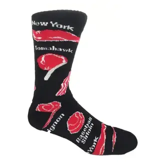 Moxy Socks Moxy Socks - Steak Lover Crew - OSFM