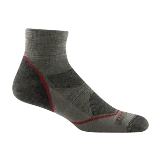Darn Tough Vermont Darn Tough - Hiker - Lightweight with Cushion - Quarter - Taupe - Men's
