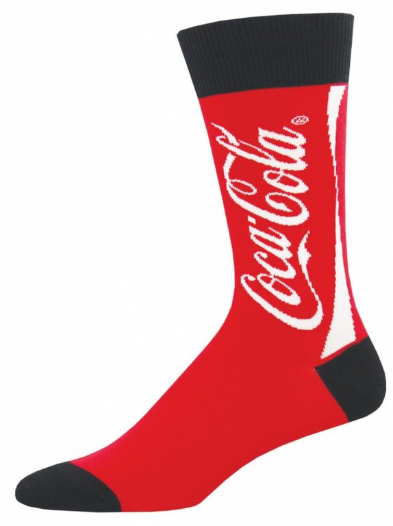 Socksmith Socksmith - Coca-Cola - Red - Crew - Men's