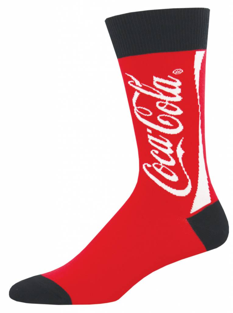 Socksmith - Coca-Cola - Red - MNC1559 - Crew -  Men's