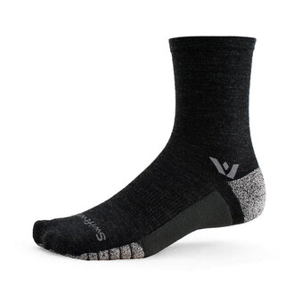 Swiftwick Swiftwick - Flite XT TRAIL - Mid-Crew - Coal