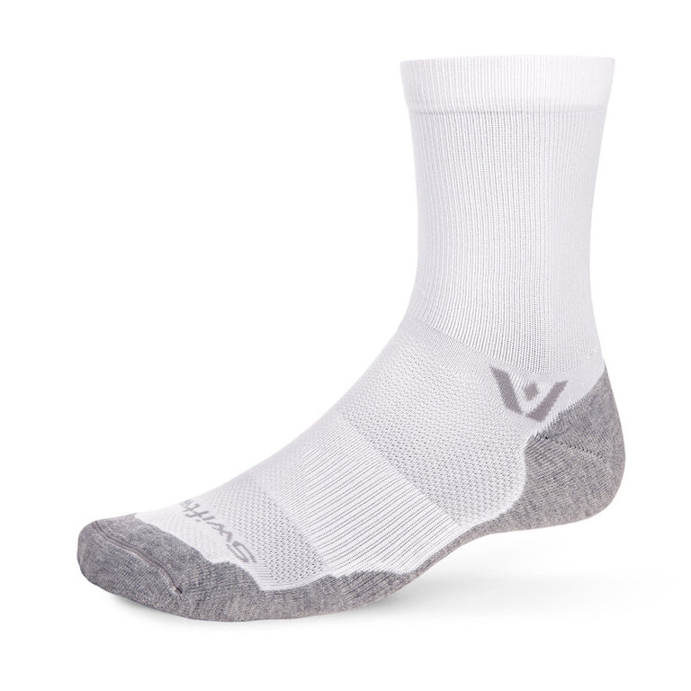 Swiftwick Swiftwick - Maxus - Mid-Crew - White
