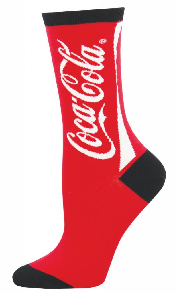 Socksmith - Coca-Cola - Red - Crew - Women's
