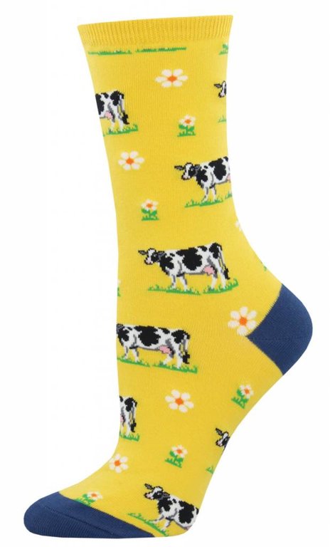 Socksmith Socksmith - Legendairy - Yellow - WNC1516 - Crew - Women's