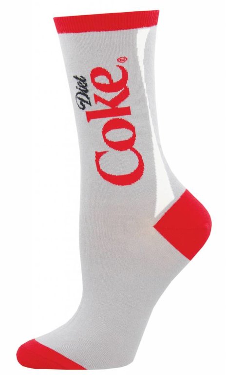 Socksmith Socksmith - Diet Coke - Gray - WNC1553 - Crew - Women's