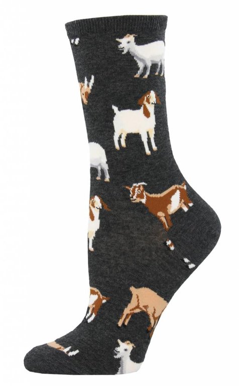 Socksmith Socksmith - Silly Billy - Charcoal - Crew - Women's