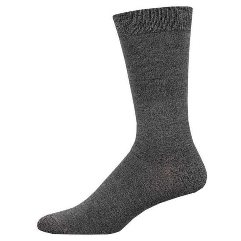 Socksmith Socksmith - Bamboo - Solid - Charcoal - Crew - Men's