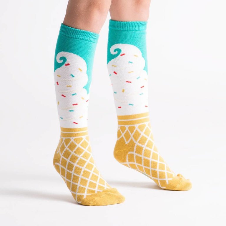 Sock It to Me Sock It to Me - Ice Cream Dream - Knee High - Kids