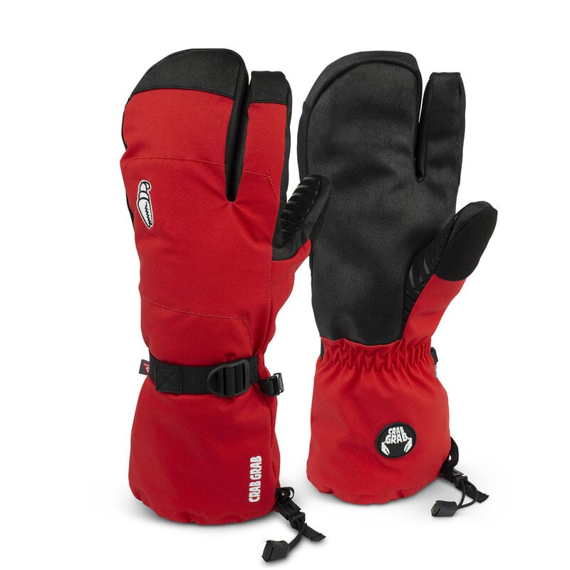 Crab Grab Slap Mittens 2024 - X-Large in Black | Polyester