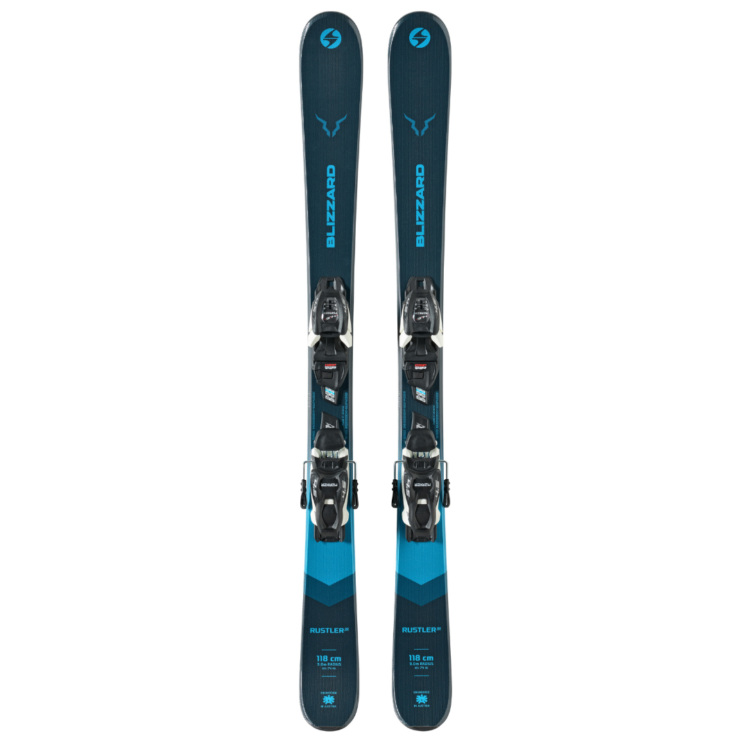 Rustler Twin JR Ski With FDT JR 4.5 Binding 2023/2024|FCSki Rustler Twin JR Ski With FDT JR 4.5 Binding 2023/2024|FCSki
