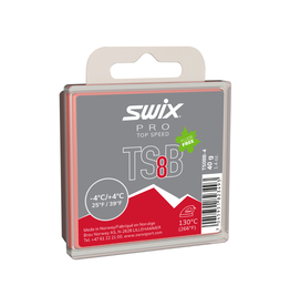 SWIX TS8 Black -4°C/+4°C 40g Wax