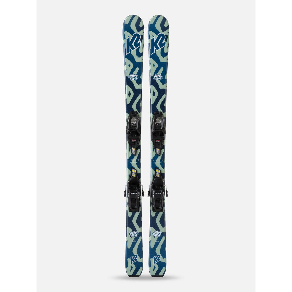 K2 Indy Jr. Ski With FDT 4.5 Binding 2024/2025