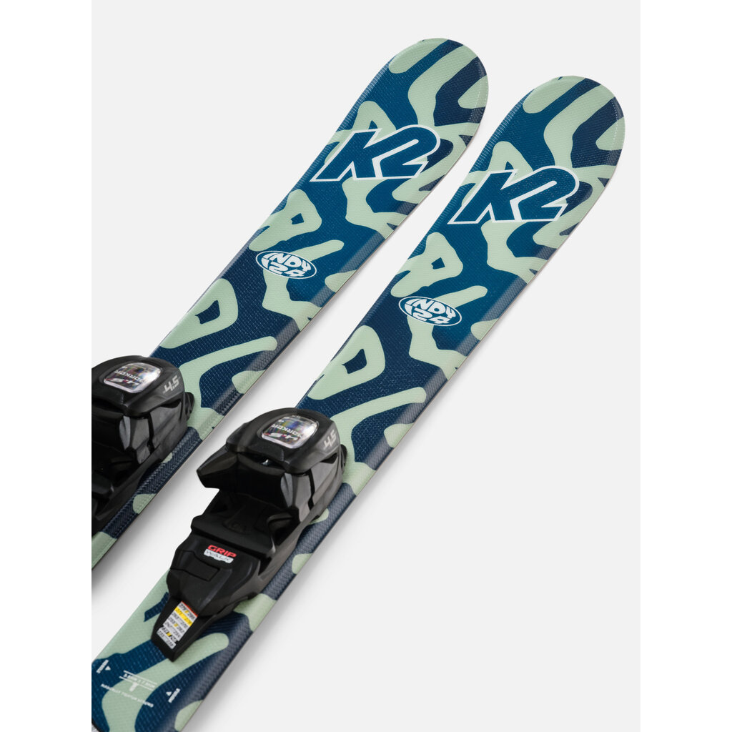 K2 Indy Jr. Ski With FDT 4.5 Binding 2024/2025
