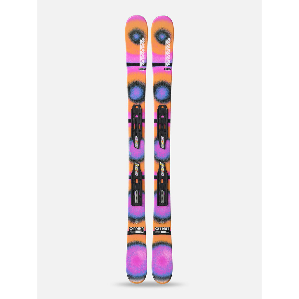 K2 Omen Jr. Ski With FDT 7.0 Binding 2024/2025