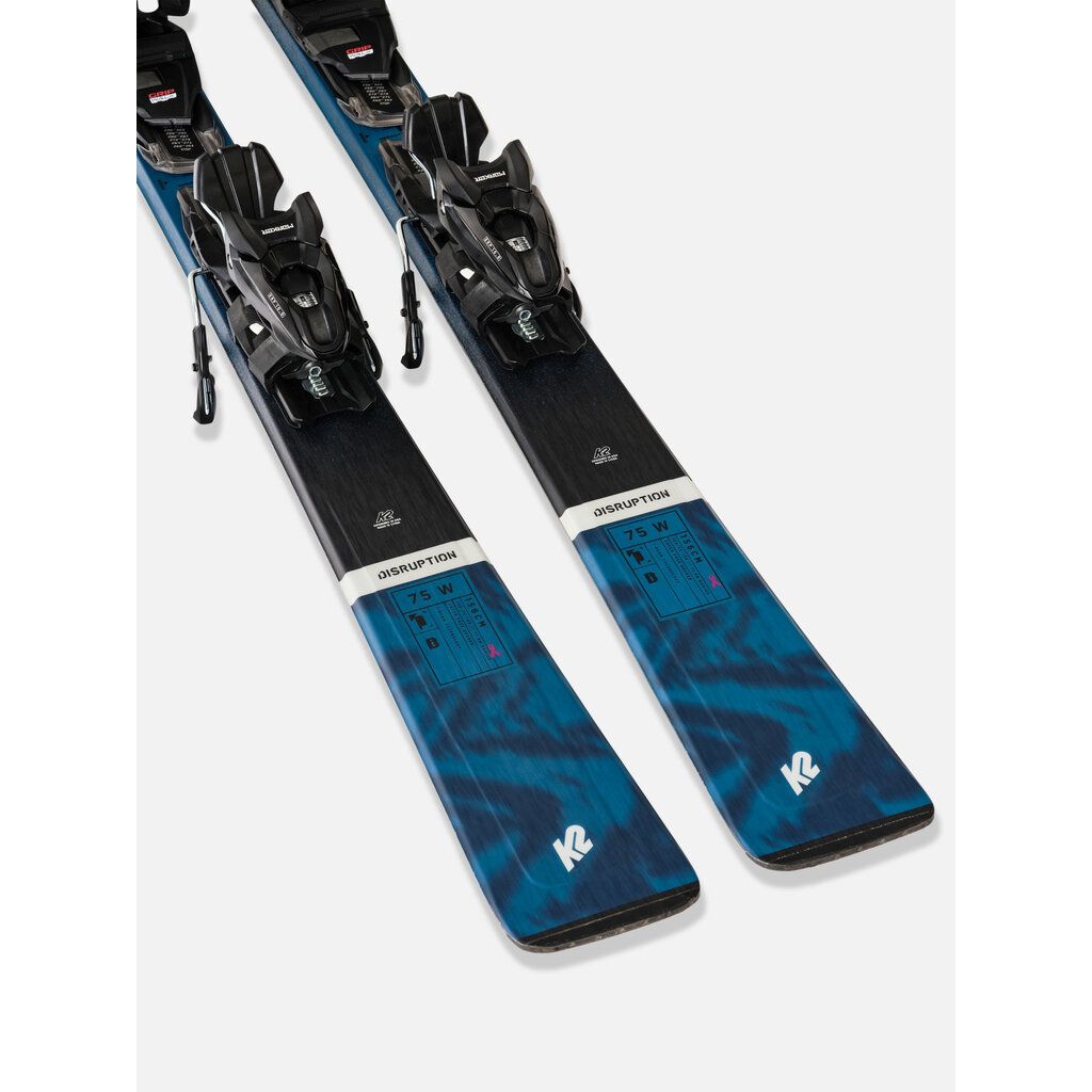 K2 Disruption 75 Womens Ski With Quickclik Free Binding 2024/2025