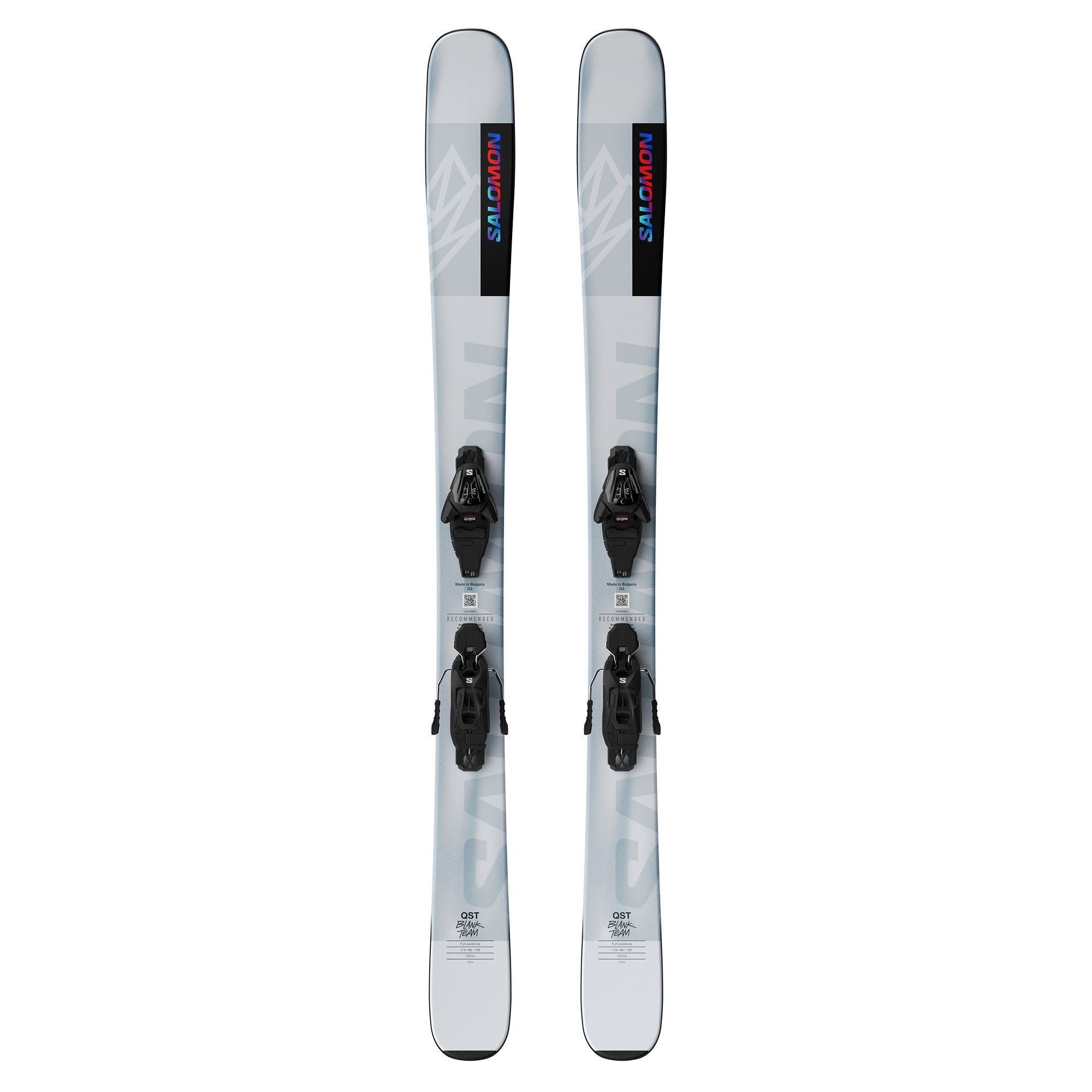 Salomon QST Blank T Ski With L6 GW Illusion Binding | FCSki Salomon QST Blank T Ski With L6 GW Illusion Binding | FCSki